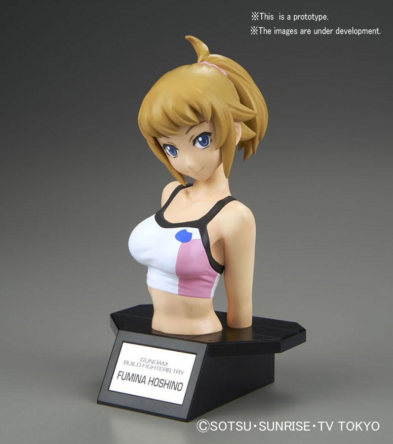 Hoshino Fumina "Gundam Build Fighters Try", Bandai Figure-rise Bust