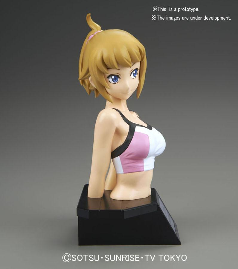 Hoshino Fumina "Gundam Build Fighters Try", Bandai Figure-rise Bust