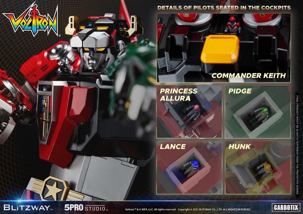 Voltron: Defender of the Universe Carbotix Series Voltron