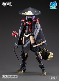 A.T.K. Girl Brocade-Clad Elite Guard (Jinyi Wei JW059 - Red Ver.) 1/12 Scale Model Kit