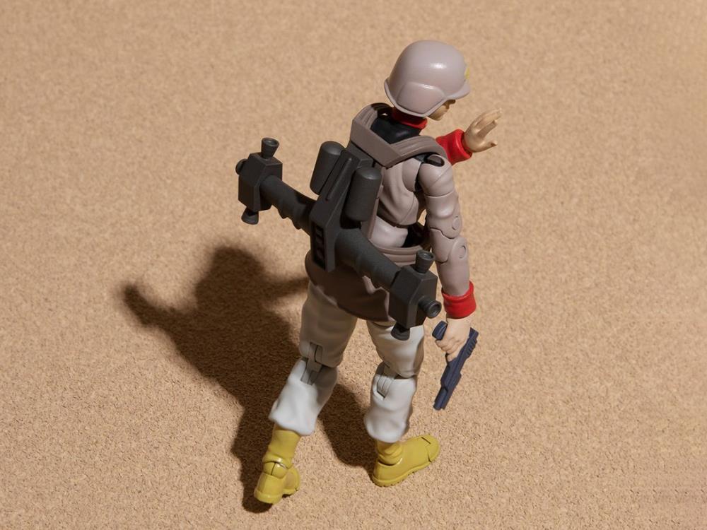 Mobile Suit Gundam G.M.G. Earth United Army Soldier Set with Bonus