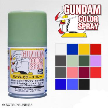 GUNDAM COLOR SPRAY 100ML (SEMI-GLOSS) SERIES
