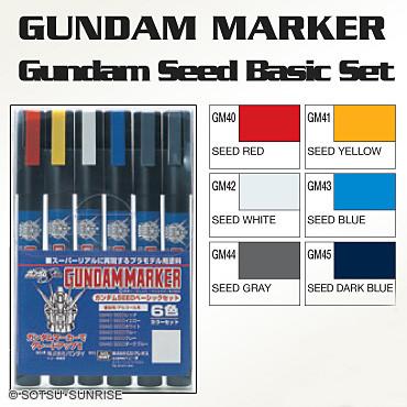GSI Gundam Marker Seed Marker Set GMS109 - USA Gundam Store