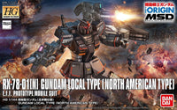 HG-The Origin 1/44 #17 Gundam Local Type (North American Type)
