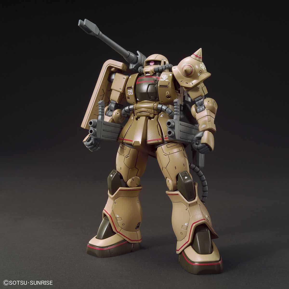 HG-The Origin 1/144 #019 MS-06CK Zaku Half Cannon