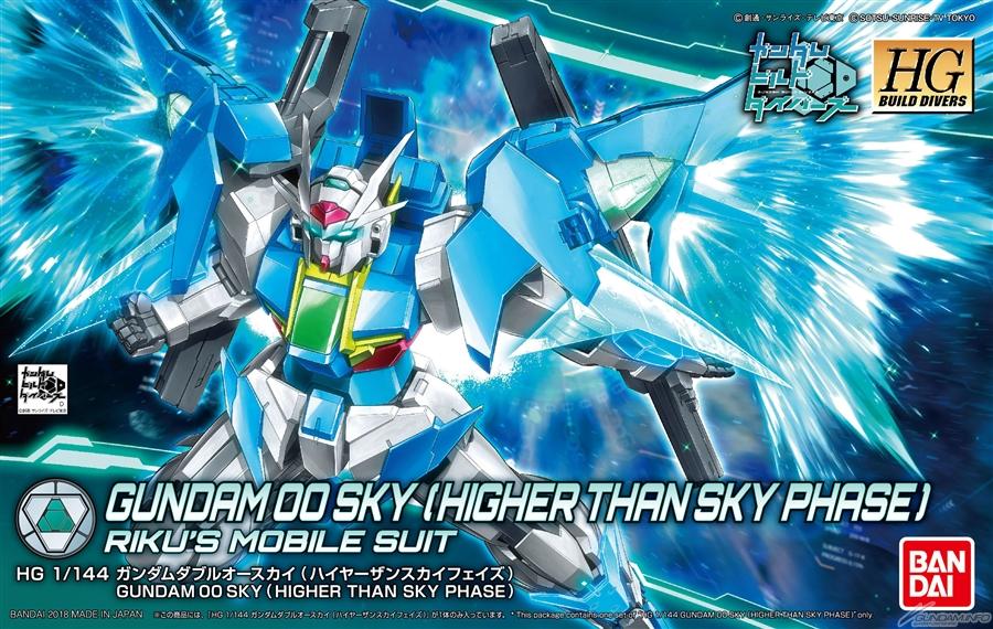 HGBD 1/144 Gundam 00 Sky [Higher Than Sky Phase]