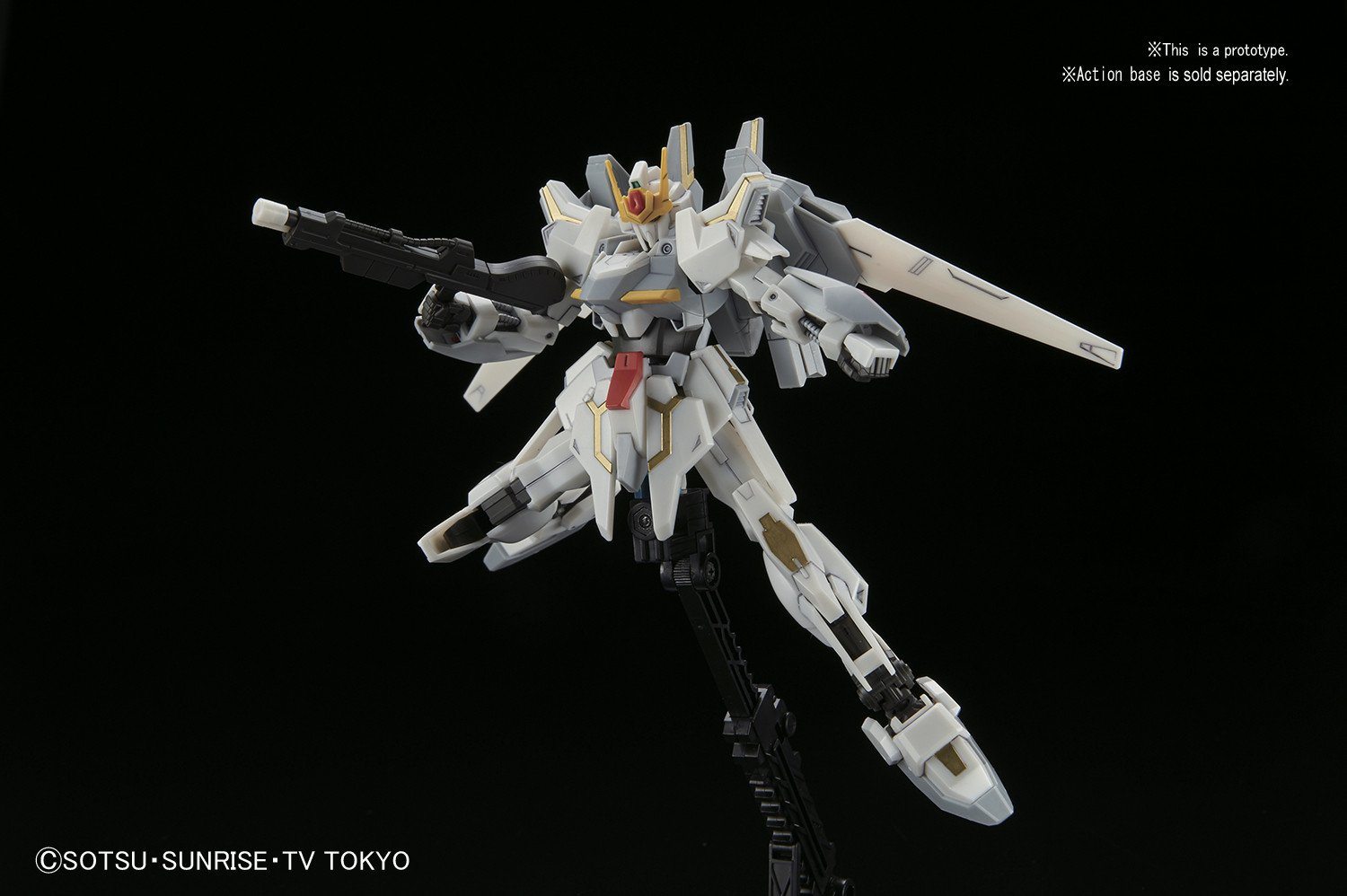 Lunagazer Gundam "Gundam Build Fighters A-R", Bandai HGBF 1/144