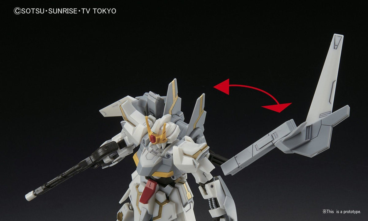 Lunagazer Gundam "Gundam Build Fighters A-R", Bandai HGBF 1/144