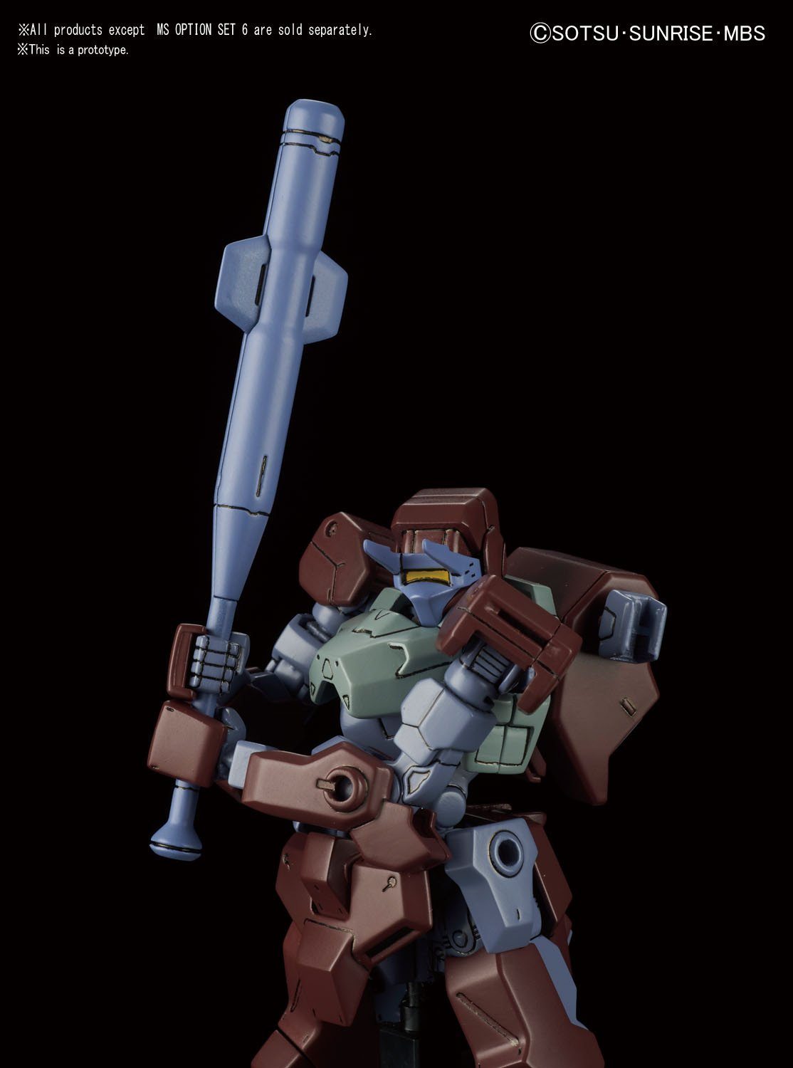 HG 1/144 MS Option Set 6 & New Mobile Worker "Orphans 2nd Season", Bandai