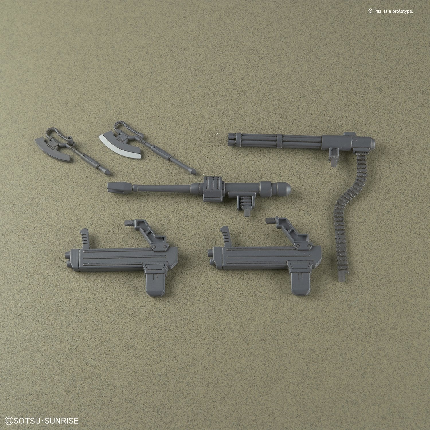 HG-The Origin 1/144 #019 MS-06CK Zaku Half Cannon