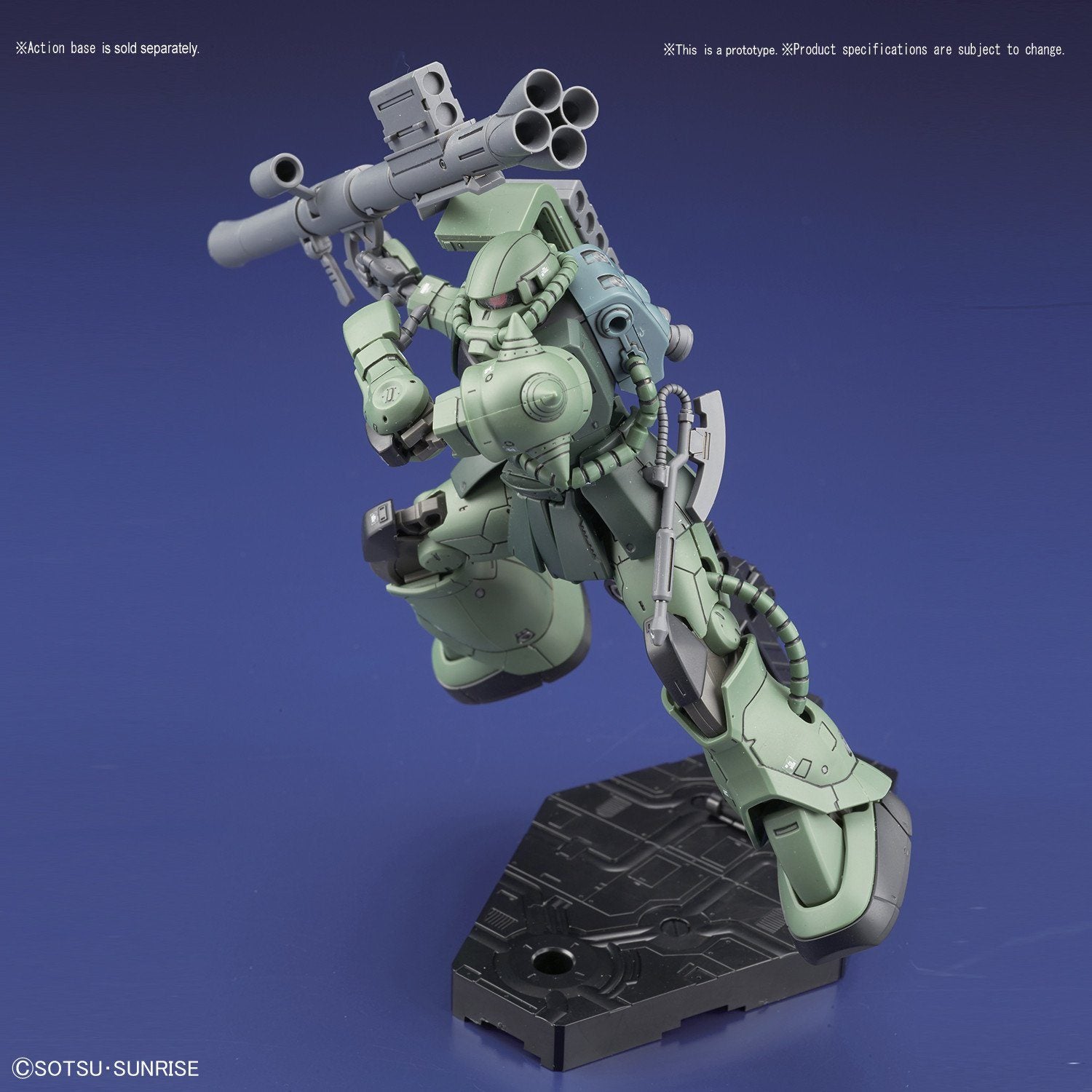 HG-The Origin 1/144 #016 MS-06C Zaku II Type C / Type C-5