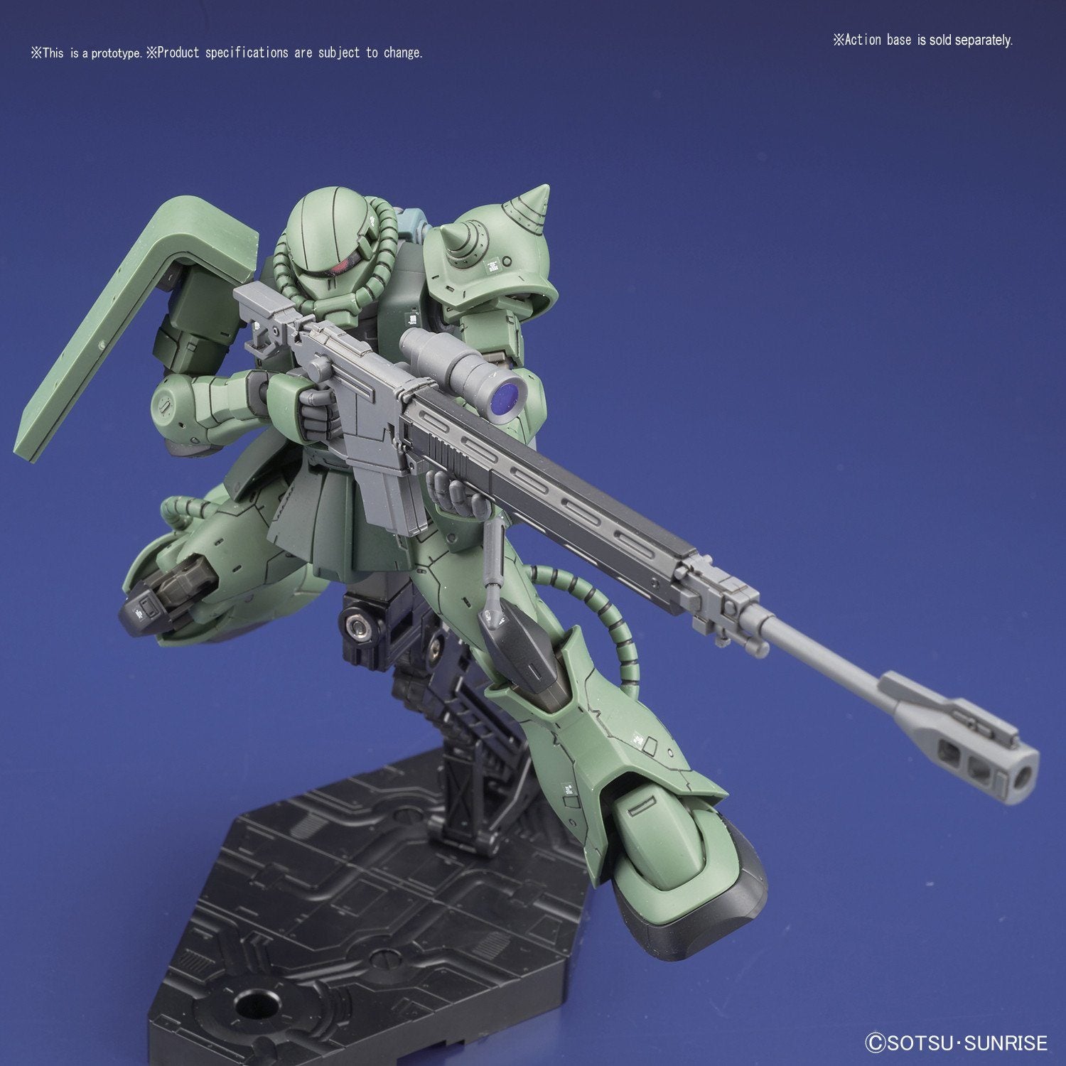 HG-The Origin 1/144 #016 MS-06C Zaku II Type C / Type C-5
