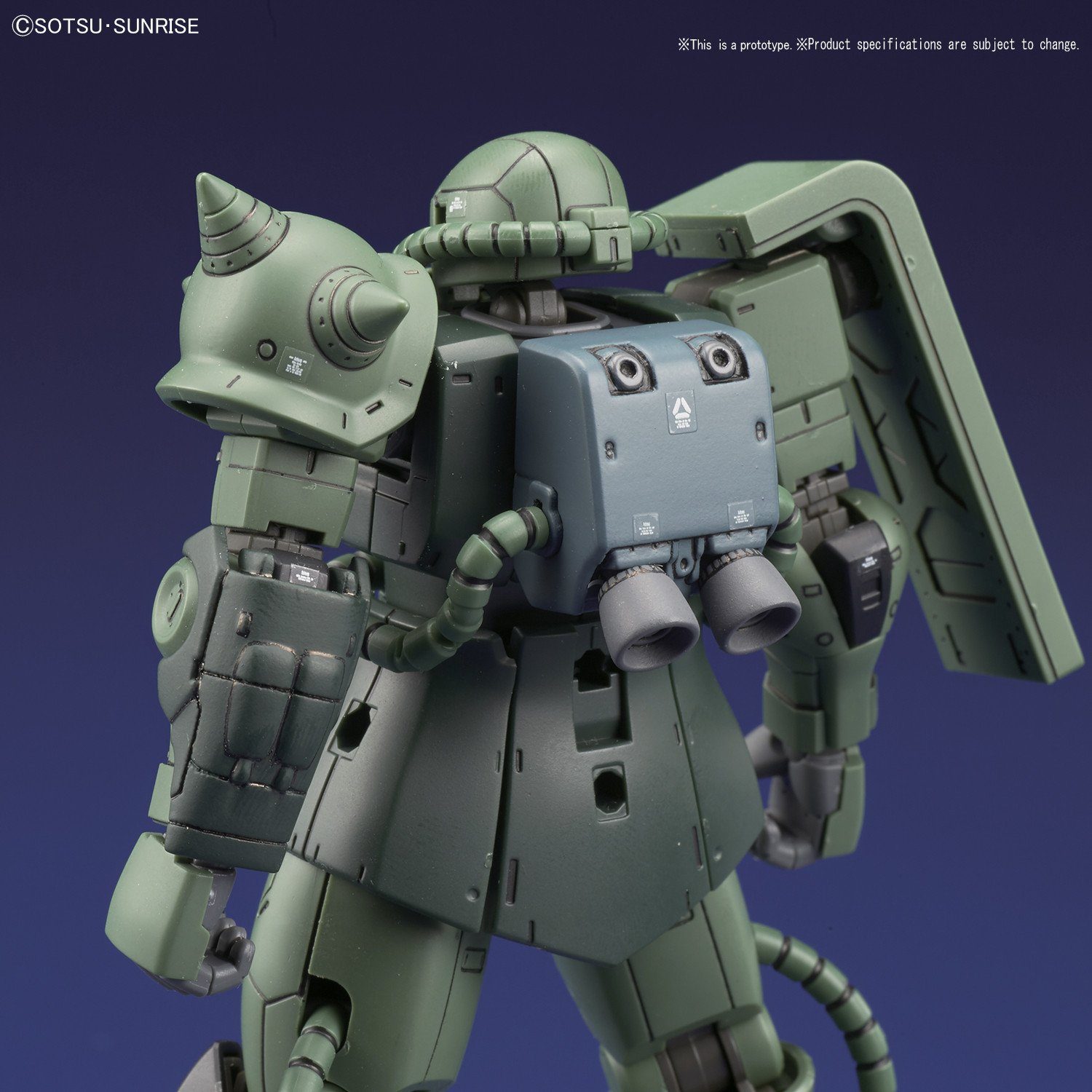 HG-The Origin 1/144 #016 MS-06C Zaku II Type C / Type C-5