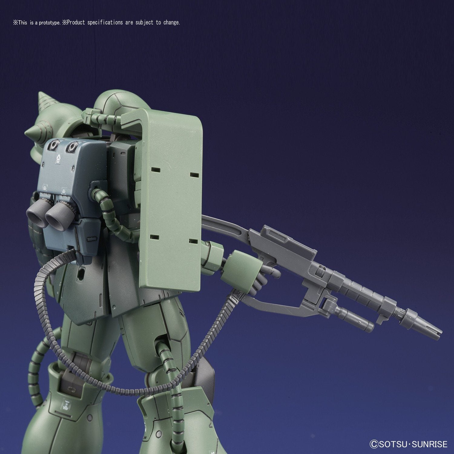 HG-The Origin 1/144 #016 MS-06C Zaku II Type C / Type C-5