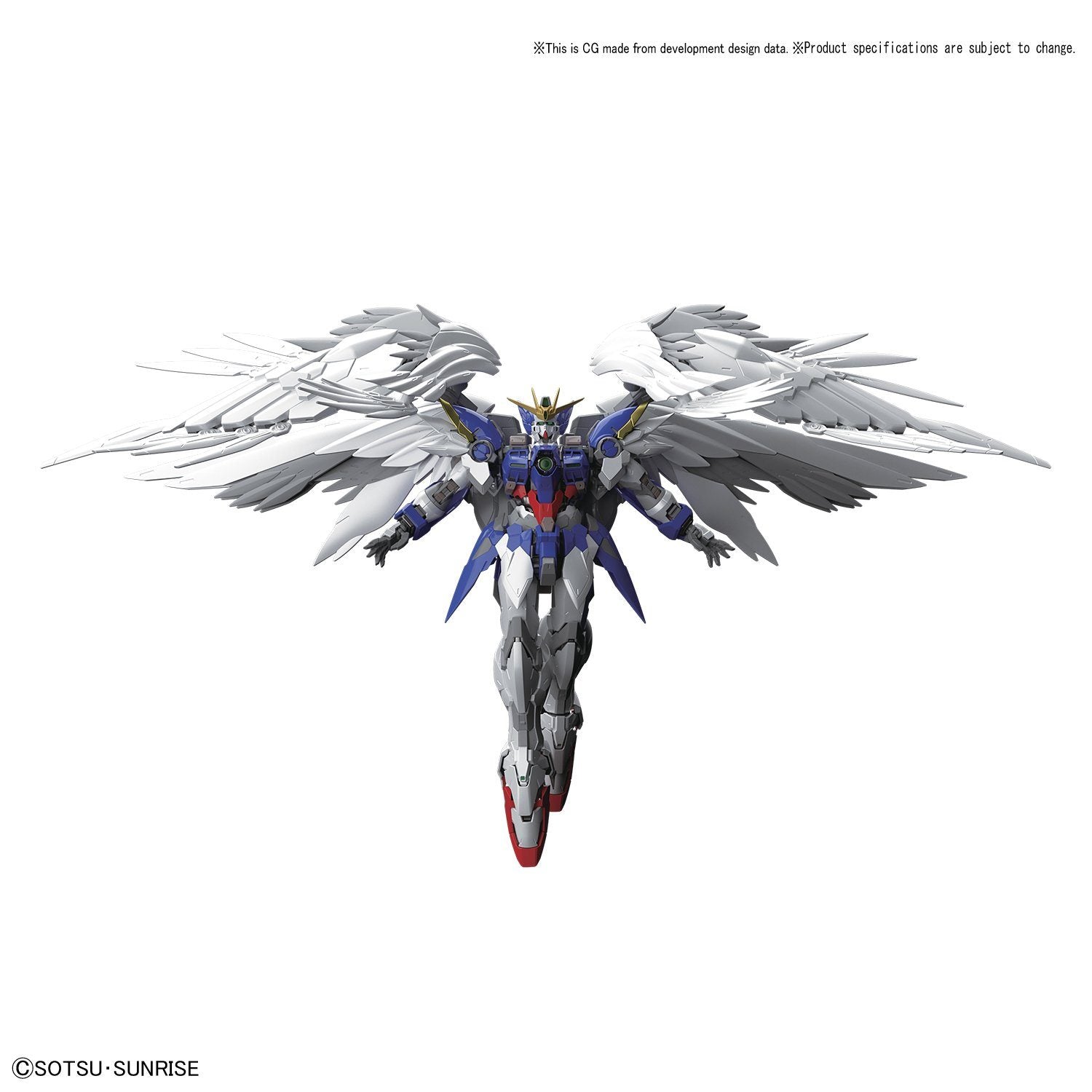 Wing Gundam Zero (EW) (Plated Coating), "Gundam Wing: Endless Waltz", Bandai Hi-Resolution Model 1/100