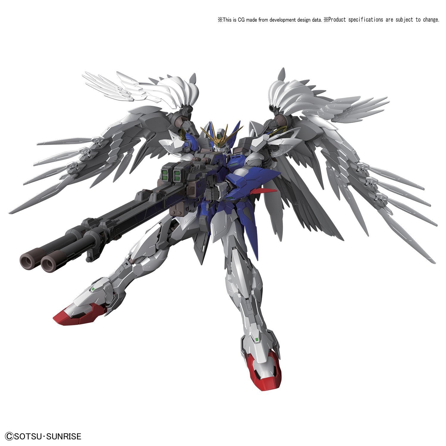 Wing Gundam Zero (EW) (Plated Coating), "Gundam Wing: Endless Waltz", Bandai Hi-Resolution Model 1/100