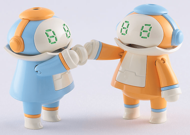 Hasegawa CW16 Small Mechatromate No.01 Light Blue & Orange