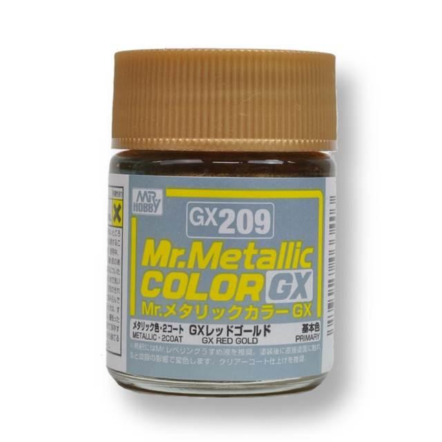 GX209 Mr.Metallic Color GX Metallic Red Gold