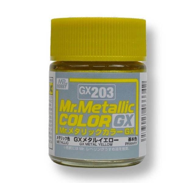 GX203 Mr.Metallic Color GX Metallic Yellow