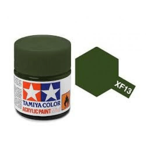 Tamiya Color J.A. Green Mini Acrylic Matte Finish XF-13