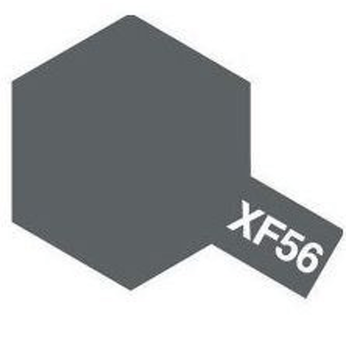 Tamiya Color Metallic Gray Mini Acrylic Matte Finish XF-56