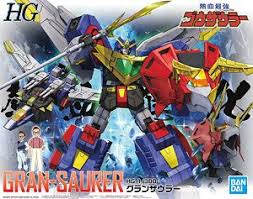 Nekketsu Saikyo Go-Saurer HG Eldoran 1/300 Gran Saurer Model Kit