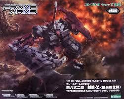 KOTOBUKIYA FRAME ARMS KATUTSUCHI PLASTIC MODEK KIT