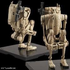 Bandai Star Wars 1/12 Battle Droid & Stap Model kit