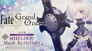 Shielder Mash Kyrielight "Fate Grand Order", Bandai Petitrits