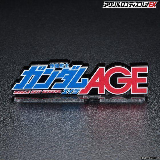 LOGO DISPLAY MOBILE SUIT GUNDAM AGE (LARGE)