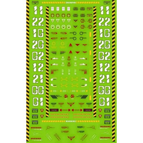 MECHANICAL BASE WATER DECAL