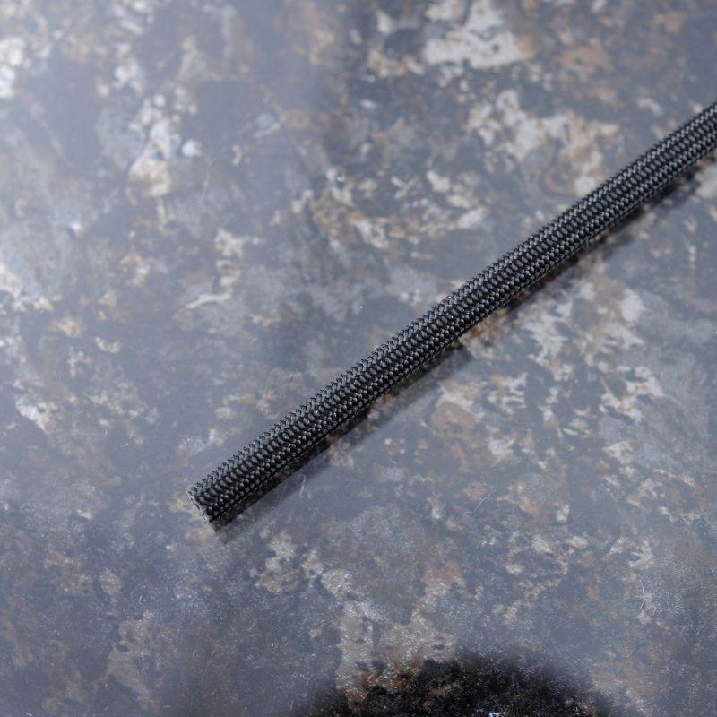 Mesh tube black about 3.5mm (3 pieces)