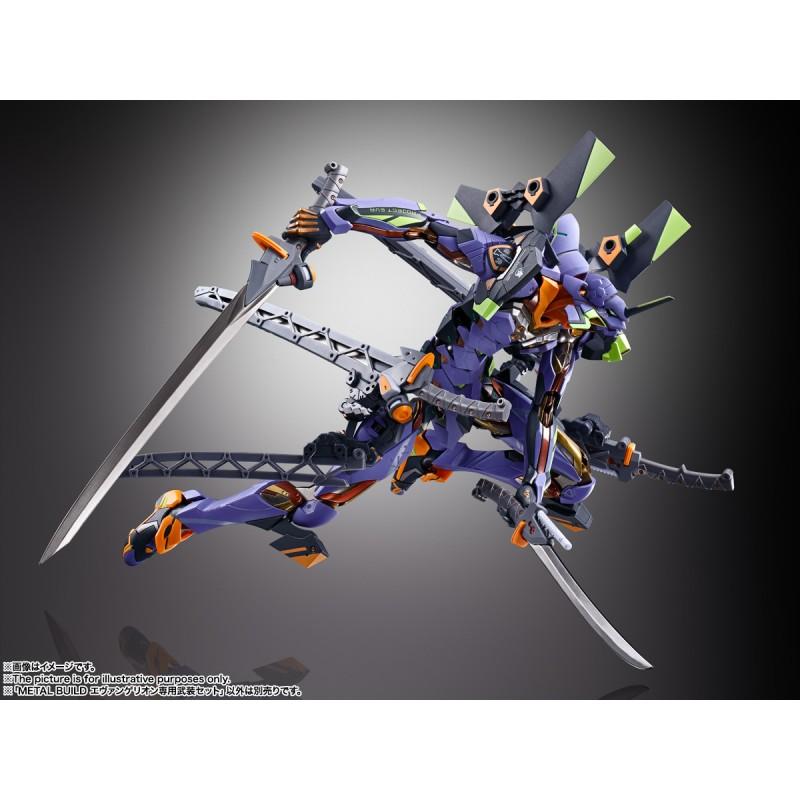Neon Genesis Evangelion Metal Build Weapon Set