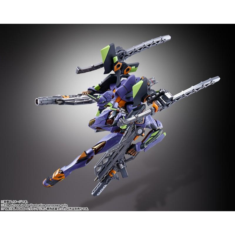 Neon Genesis Evangelion Metal Build Weapon Set