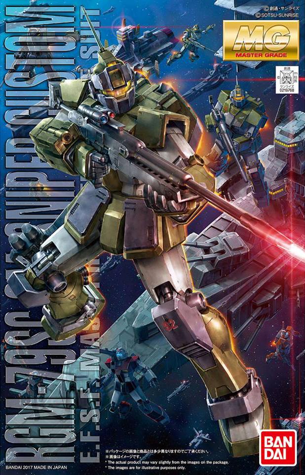 GM Sniper Custom "Mobile Suit Gundam MSV", Bandai MG 1/100