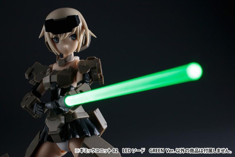GIMMICK UNIT02 LED SWORD GREEN Ver.
