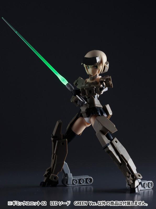GIMMICK UNIT02 LED SWORD GREEN Ver.