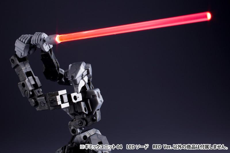 GIMMICK UNIT04 LED SWORD RED Ver.