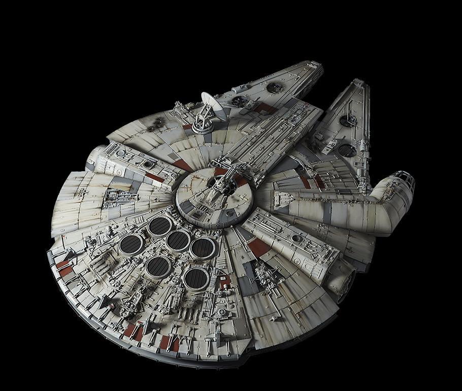 Damaged box BANDAI STAR WARS KIT PG 1/72 MILLENNIUM FALCON