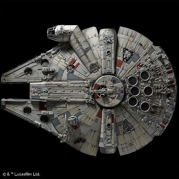 Damaged box BANDAI STAR WARS KIT PG 1/72 MILLENNIUM FALCON