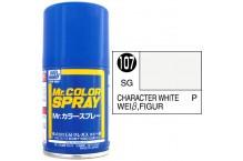 S107 Mr. Color Spray Semi Gloss Character White (100ml)