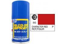 MR COLOR SPRAY 100ML CHARACTER RED SATIN GLOSS # 108