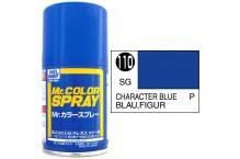 MR COLOR SPRAY 100ML CHARACTER BLUE SATIN GLOSS # 110