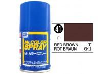 MR COLOR SPRAY 100ML RED BROWN FLAT # 041