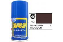 MR COLOR SPRAY 100ML MAHOGANY SATIN GLOSS # 042