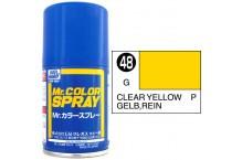S48 Mr. Color Spray Gloss Clear Yellow (100ml)