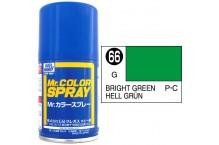 S66 Mr. Color Spray Bright Green Gloss