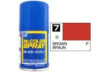 MR COLOR SPRAY 100ML BROWN GLOSS # 007