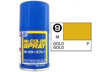 S9 Mr. Color Spray Gold Metallic 100ml – USA Gundam Store
