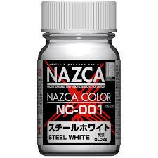 Gaia NAZCA Color NC-001 Gloss Steel White 15ml